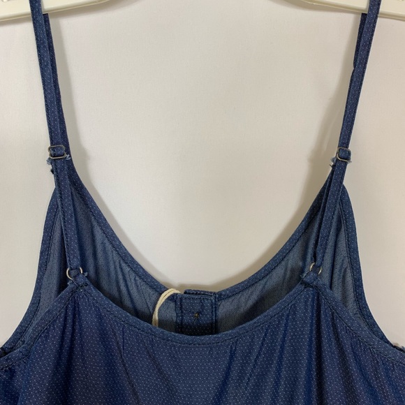 Universal Thread Chambray Spaghetti Strap Tank Top - Picture 9 of 10